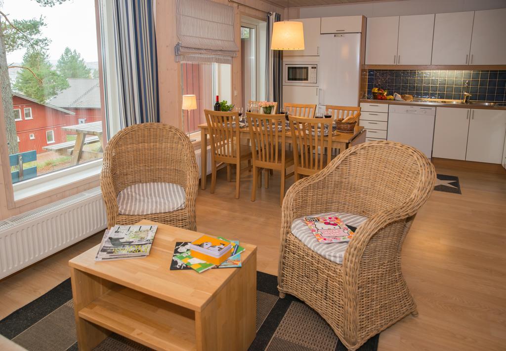 Leksand Strand Camping Och Resort Habitación foto